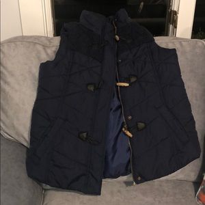 Navy vest